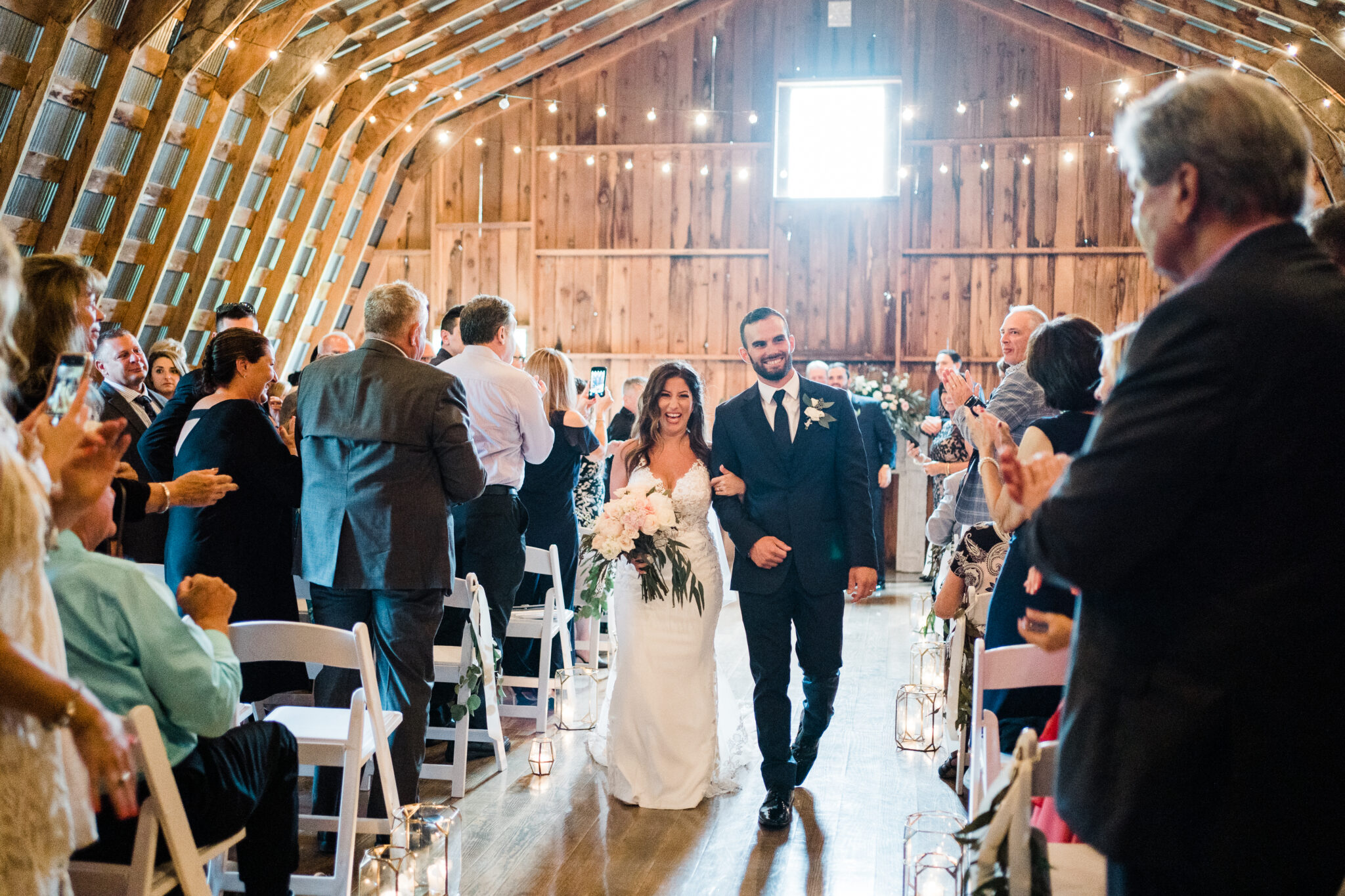 Alexis + Genaro are married! Best View Barn Munnsville, New York C